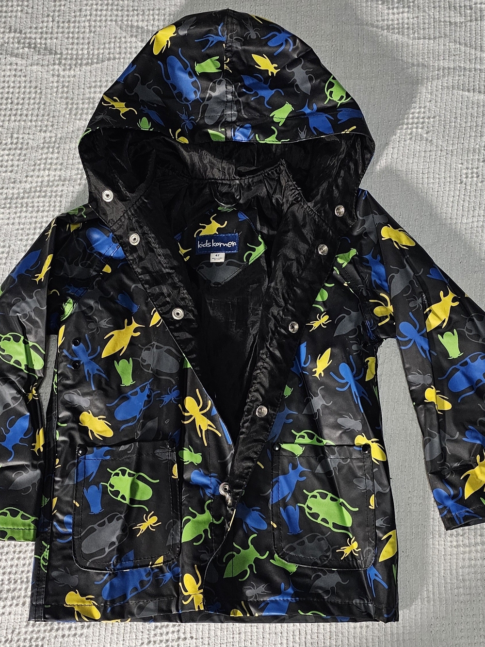 Kids Korner Bug Raincoat 4T